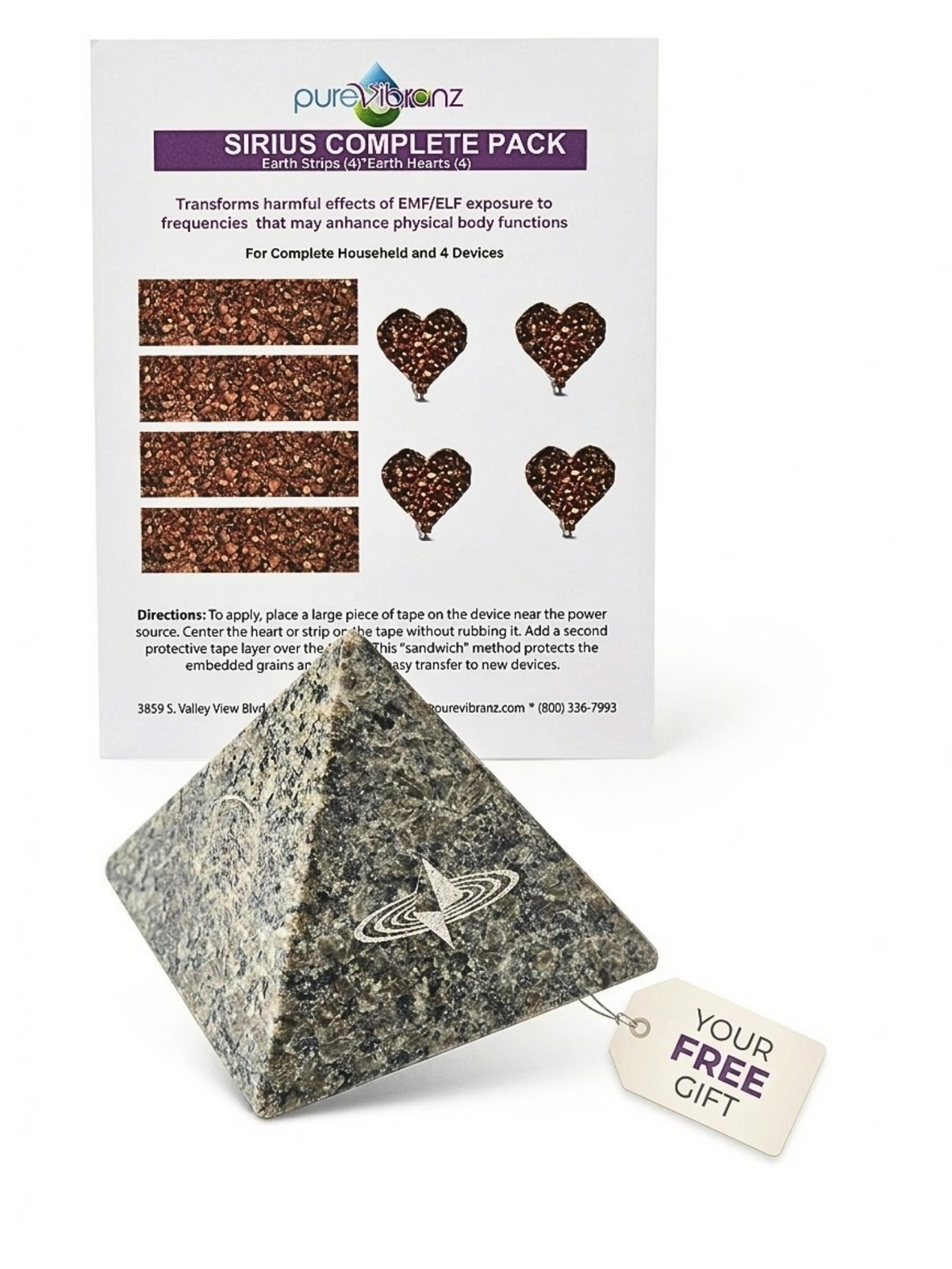 pureV Sirius Complete Pack  Buy One  Get One Spotted Granite PET FREE