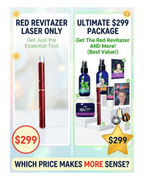 Red Infared ReVitaLazer (SPECIALS)