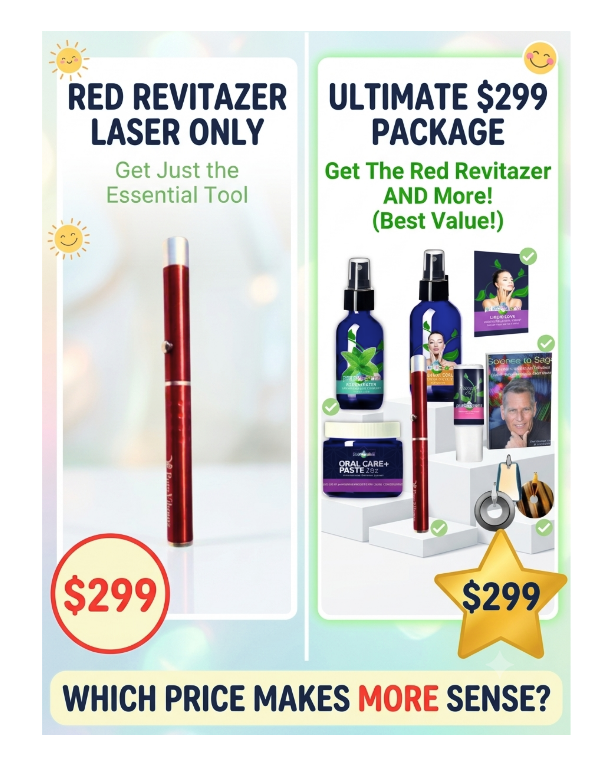 Red Infared ReVitaLazer (SPECIALS)